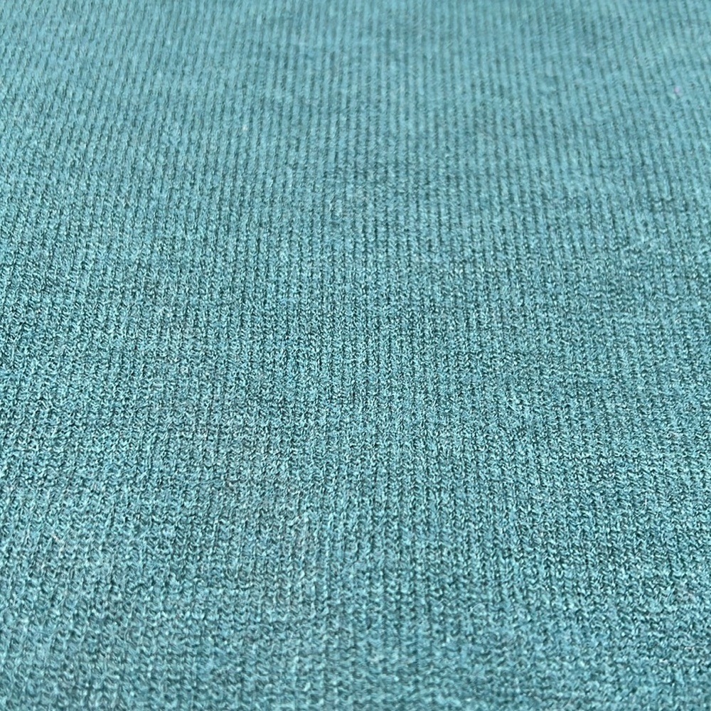 Lane Bryant Dark Teal Crew Neck Sweater Textured Bubble Sleeve 14/16 Mermaidcore - Picture 8 of 16